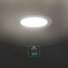 Panel wpuszczany downlight V-TAC 12W LED CREE CHIP okrągły 170x28mm VT-61012CCT 3000K-4000K-6500K 1320lm 6 lat gwarancji